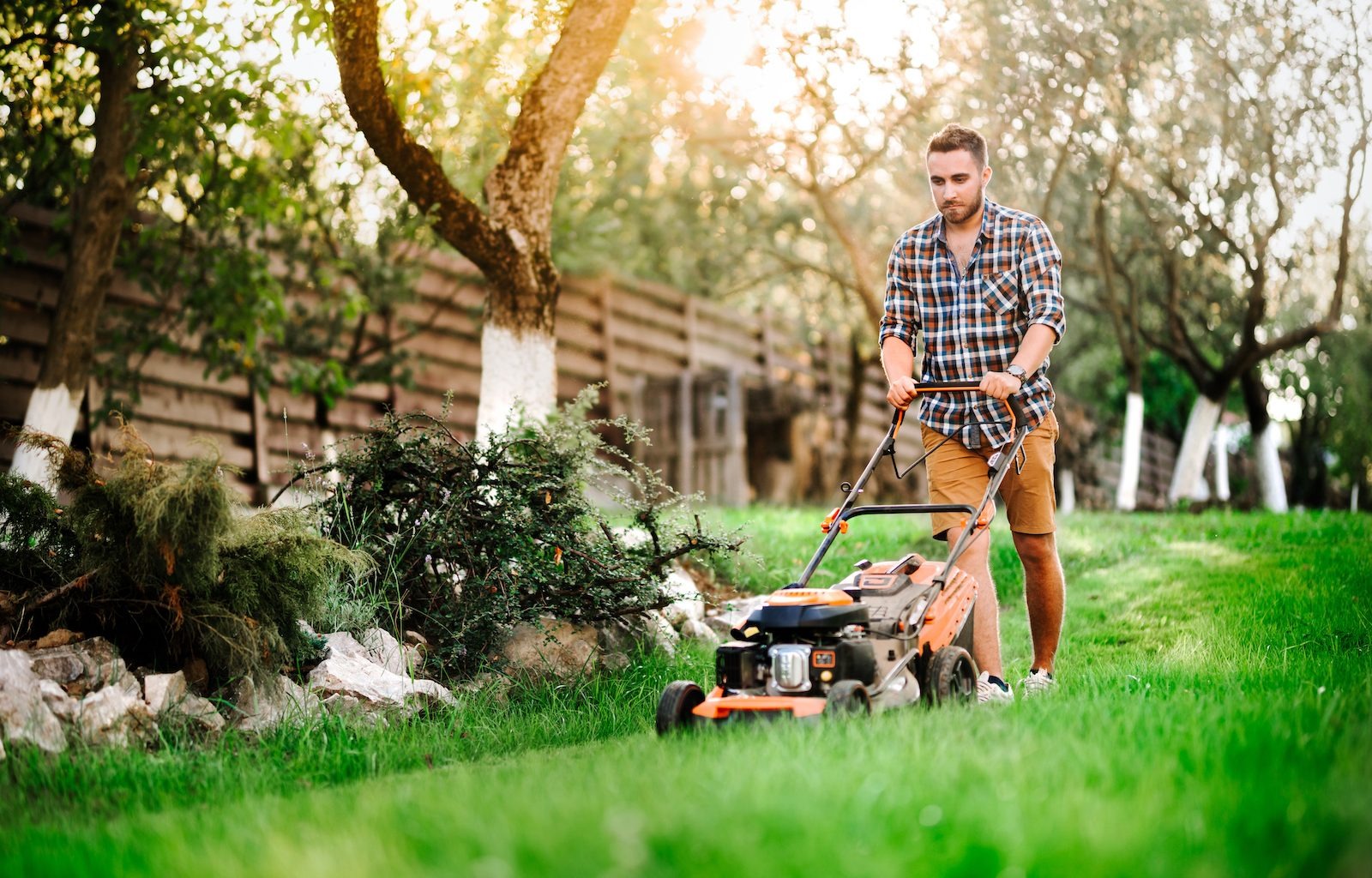 Don't Start Mowing On Slopes