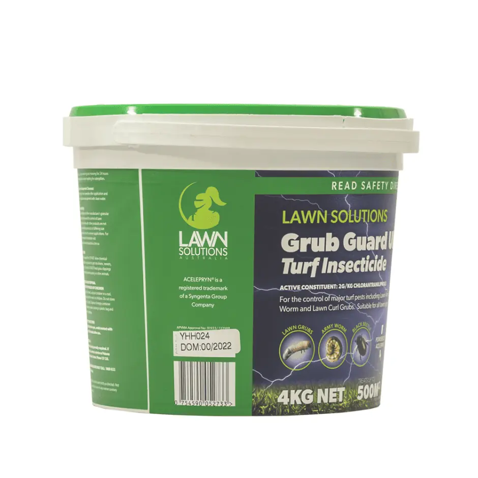 Grub Guard Ultimate 4kg - Acelepryn Powered 3 Prevents and treats a broad range of lawn pests